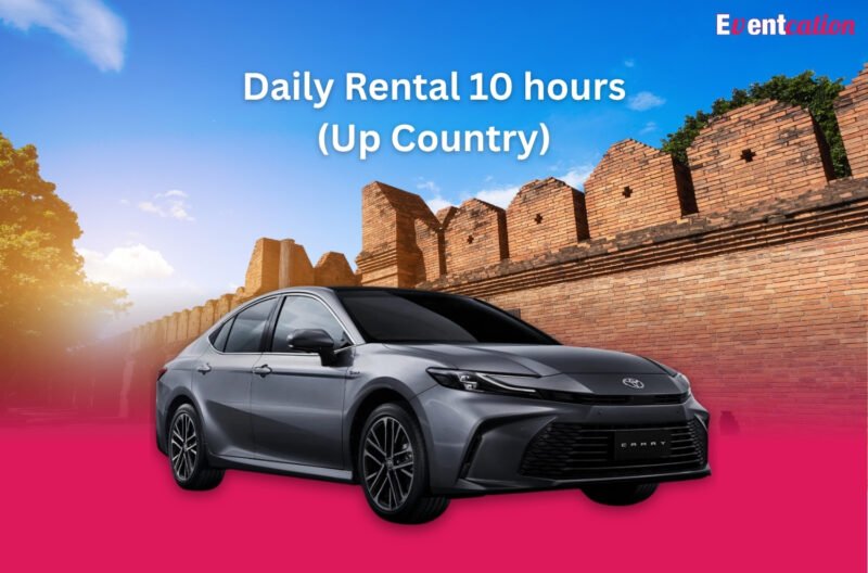 Daily Rental 10 hours (Up Country) - New Camry / EV Car - Eventcation.com